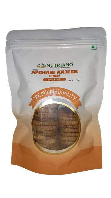 Nutriano Premium Afghani Anjeer (Dried Figs)– 250g