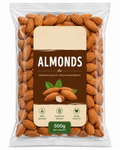 Premium Natural Almonds 500g Pack