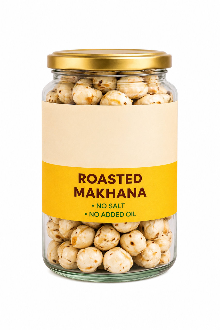 Roasted Makhana Healthy Snack Jar
